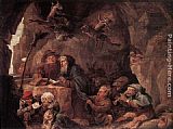 David the Younger Teniers Temptation of St Anthony painting